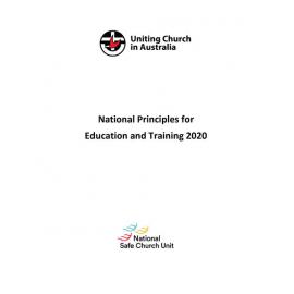 Education and training principles