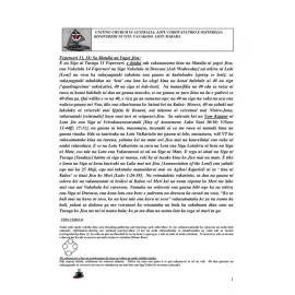 Lectionary Notes (Fijian) - 2018-02-11