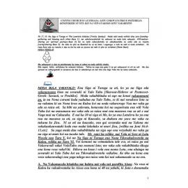 Lectionary Notes (Fijian) - 2018-05-27