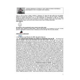 Lectionary Notes (Fijian) - 2018-08-12