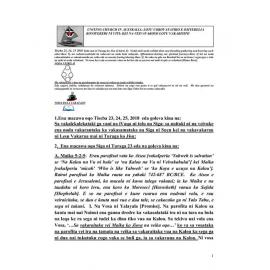 Lectionary Notes (Fijian) - 2018-12-25