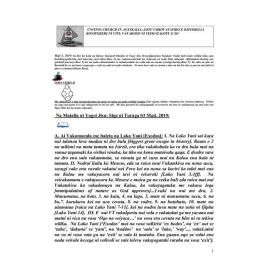 Lectionary Notes (Fijian) - 2019-03-03