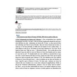 Lectionary Notes (Fijian) - 2019-03-10