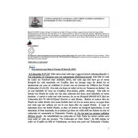 Lectionary Notes (Fijian) - 2019-04-28