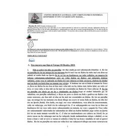 Lectionary Notes (Fijian) - 2019-08-18