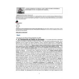 Lectionary Notes (Fijian) - 2019-09-22