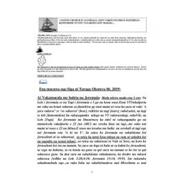 Lectionary Notes (Fijian) - 2019-10-06