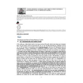 Lectionary Notes (Fijian) - 2019-10-27