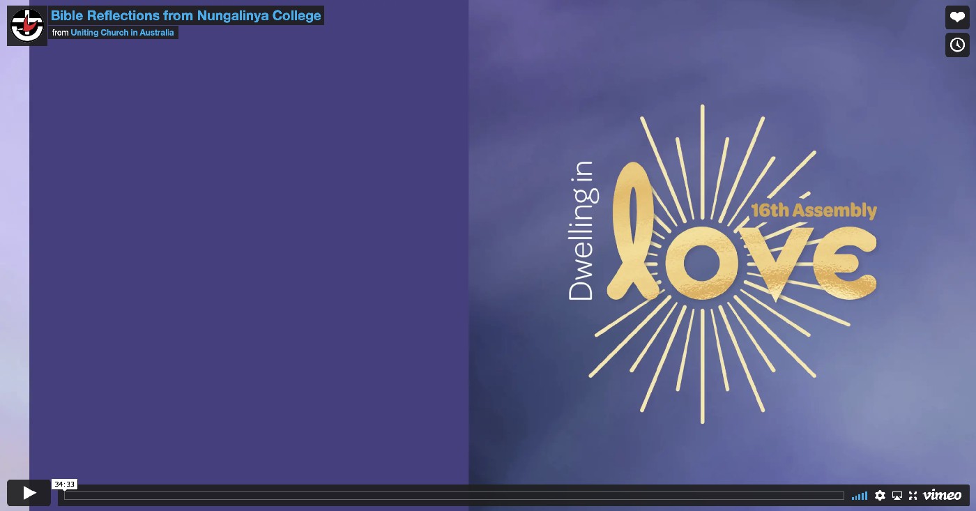 Bible reflections from Nungalinya College